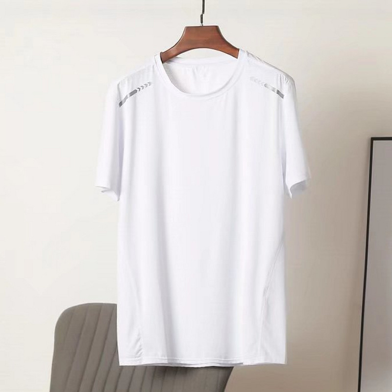 Summer Business Polo Shirt Men's Korean Style Pure Color Simple Short-Sleeved Pique Cotton Collar Casual Half-Sleeved Top