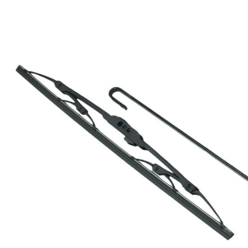 Delxuan limpiaparabrisas de coche universal hueso limpiaparabrisas blister embalaje hierro hueso fábrica hogar punto silencioso