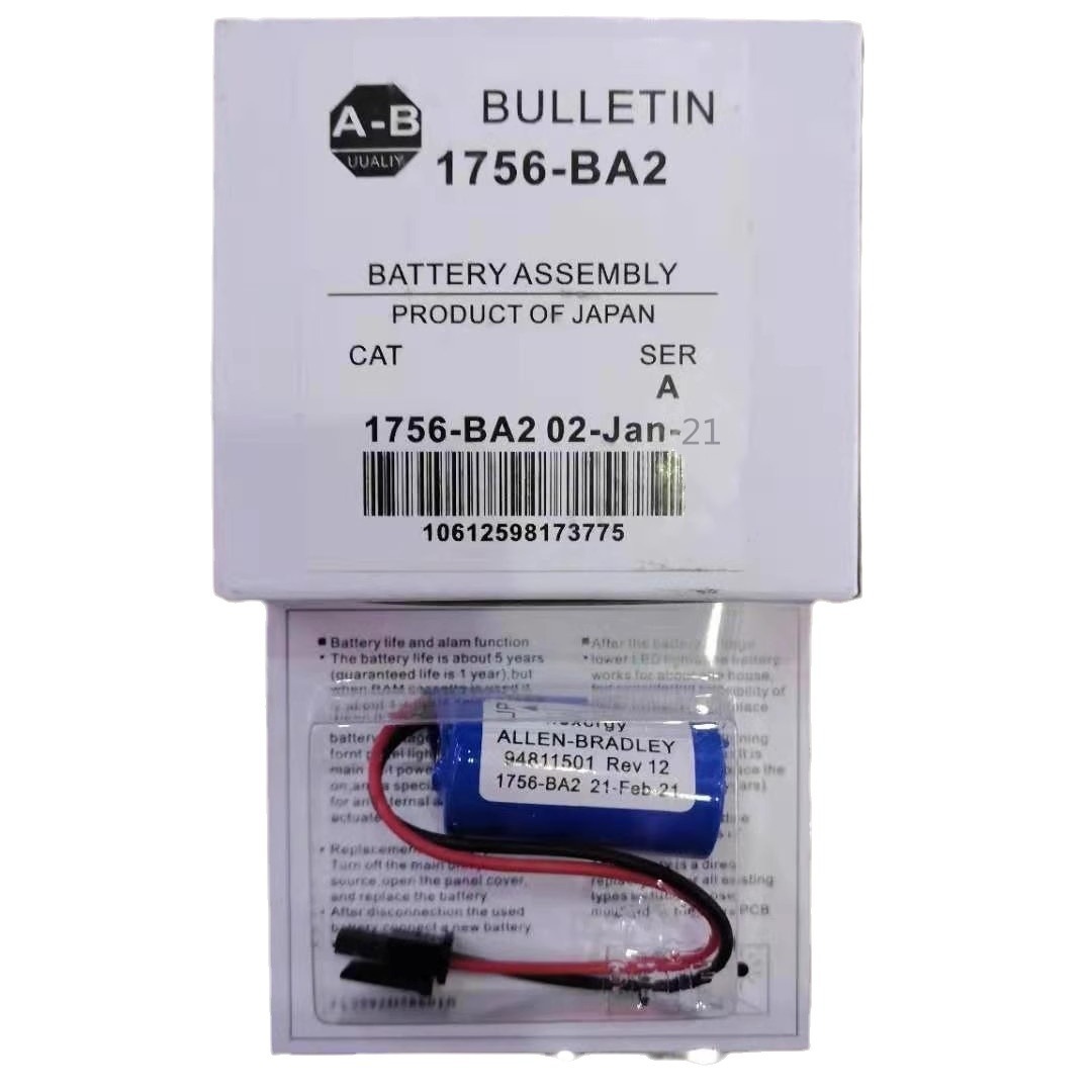 AB全新原装 1756-BA2 3V PLC锂电池 1756-L61/2/3 CPU电池