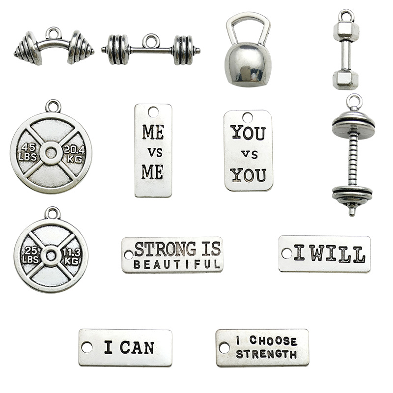 33g Weight Pendant Jewelry Making Type 10-30mm Jewelry Making Size DIY Jewelry Accessories Classification 1 Set Quantity Zinc alloy Material Human, Letter, Ball Pattern Casual, Simple Style Style 1 Set 10-30mm Zinc Alloy Human Letter Ball Pendant 10