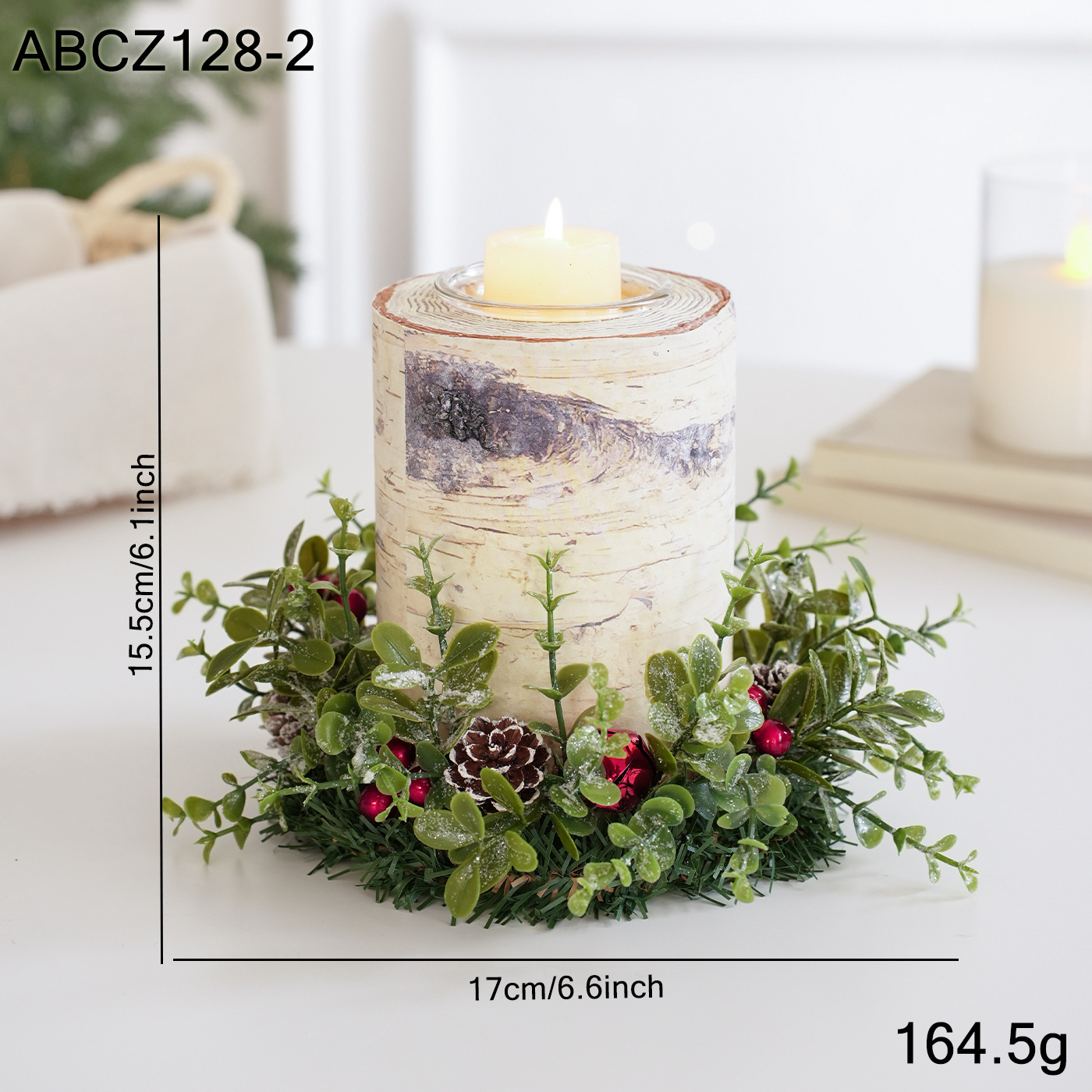Candelaria de 15 cm (sin velas)