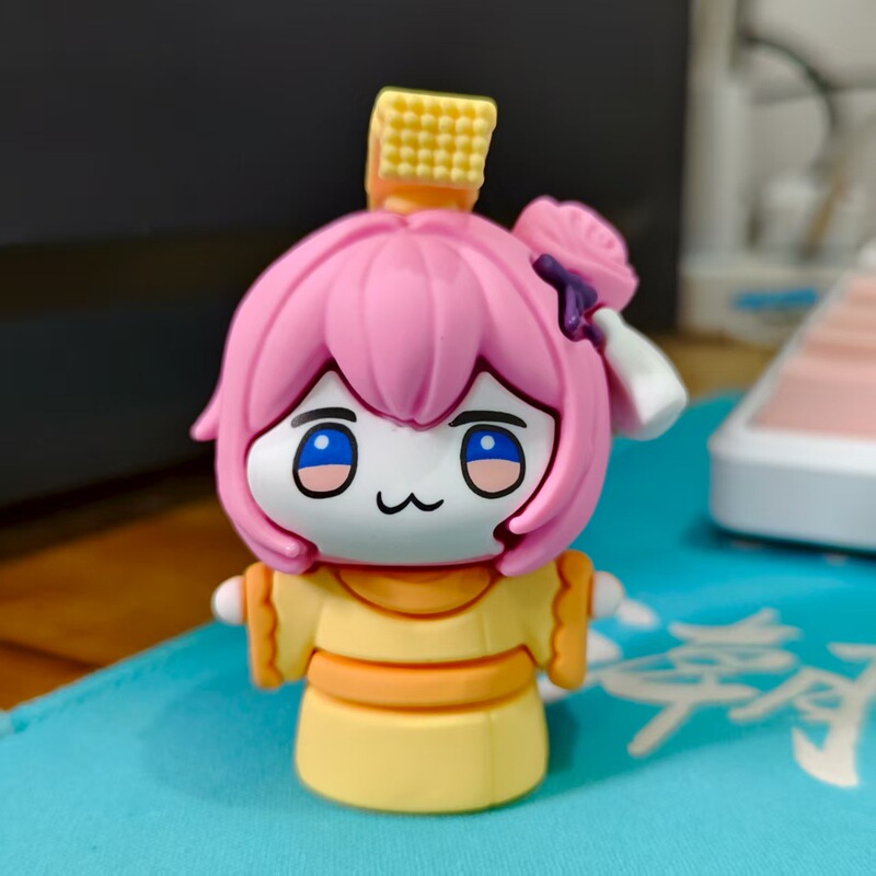 ドロス 勝利の女神 ドロス シンデレラ Qバージョン フィギュア ピンクドッグ ゲームフィギュア アニメーションオーナメント ミニドール|undefined