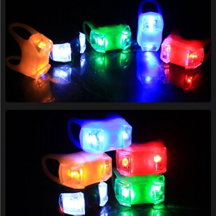 Bicycle sixth generation frog light mountain bike decorative light warning light dead flying taillight riding supplies