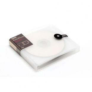Portable 12 Pcs Dvd Cd Storage Case Cd/Dvd Case Wallet Storage Box