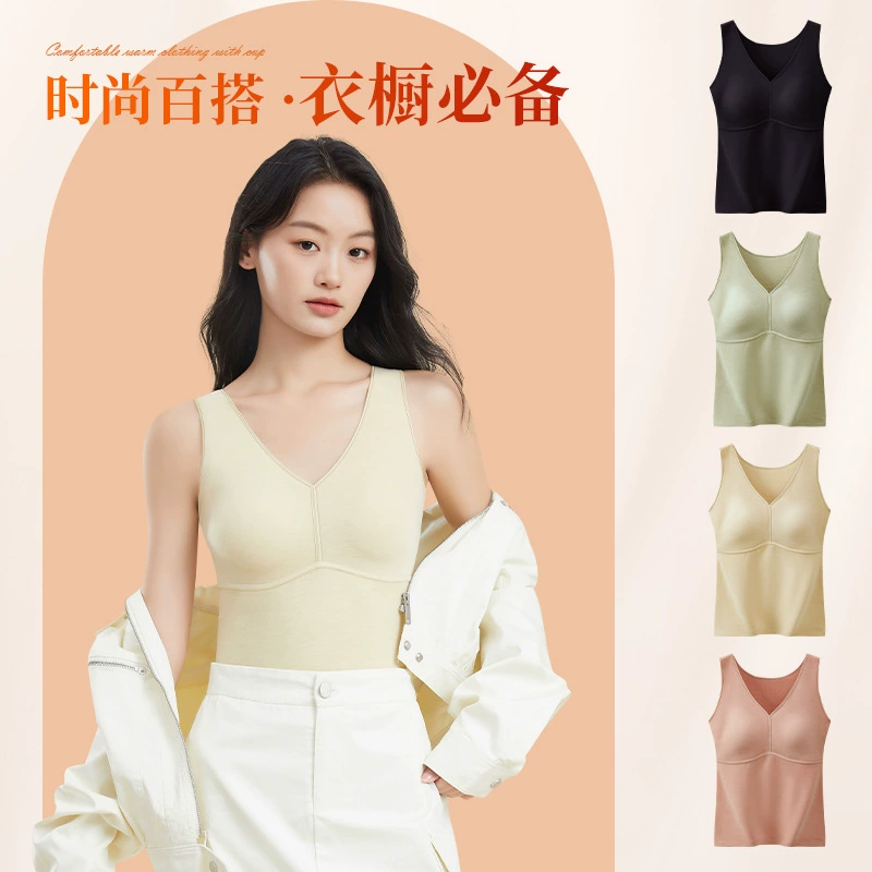 Осенний и зимний новый акриловый теплый жилет свободен от нижнего белья