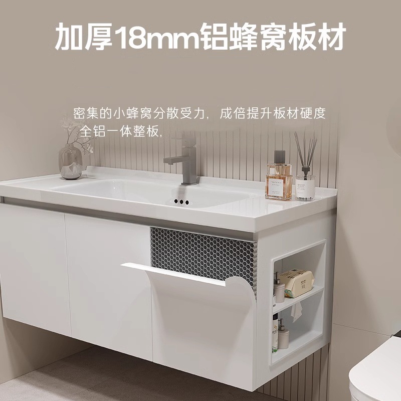 gabinete lateral del inodoro, gabinete de baño de panal de abeja, gabinete de baño de cerámica integral, lavabo de baño, lavabo de manos, lavabo de baño