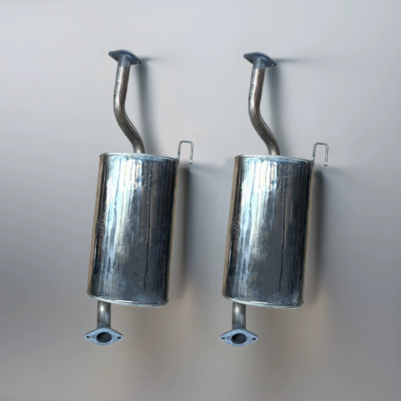 Автомобильный глушитель, утолщенная выхлопная труба из нержавеющей стали, средняя секция, короткий крючок, подходит для автомобильного глушителя Great Wall Haval H3