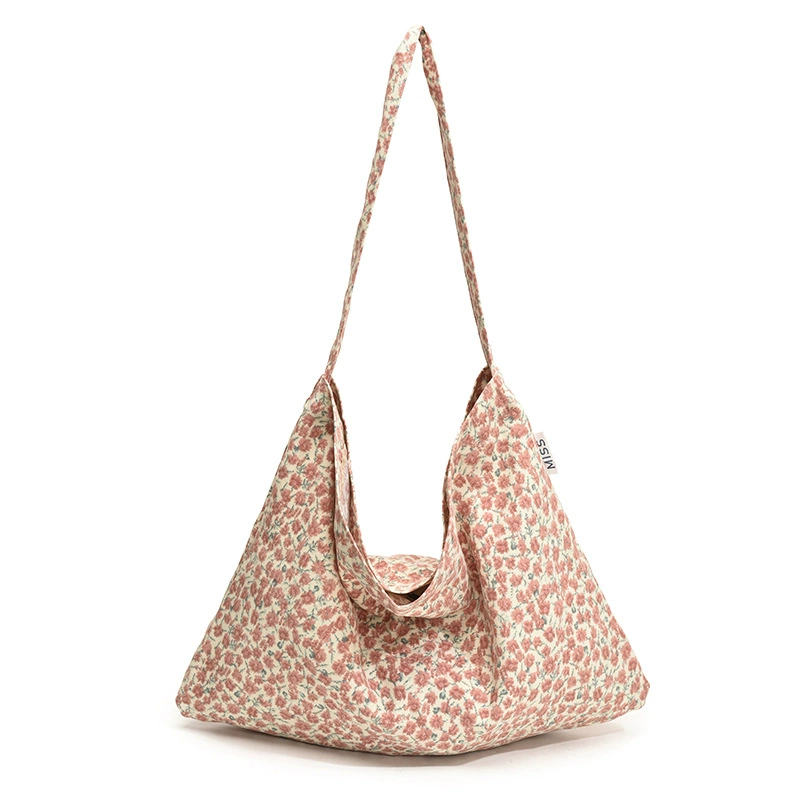 Capacious cloth bag, retro one-shoulder bag, South Korea