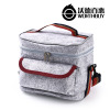 Double-layer thermos, lunch box bag, ice bag, belt bag, food bag