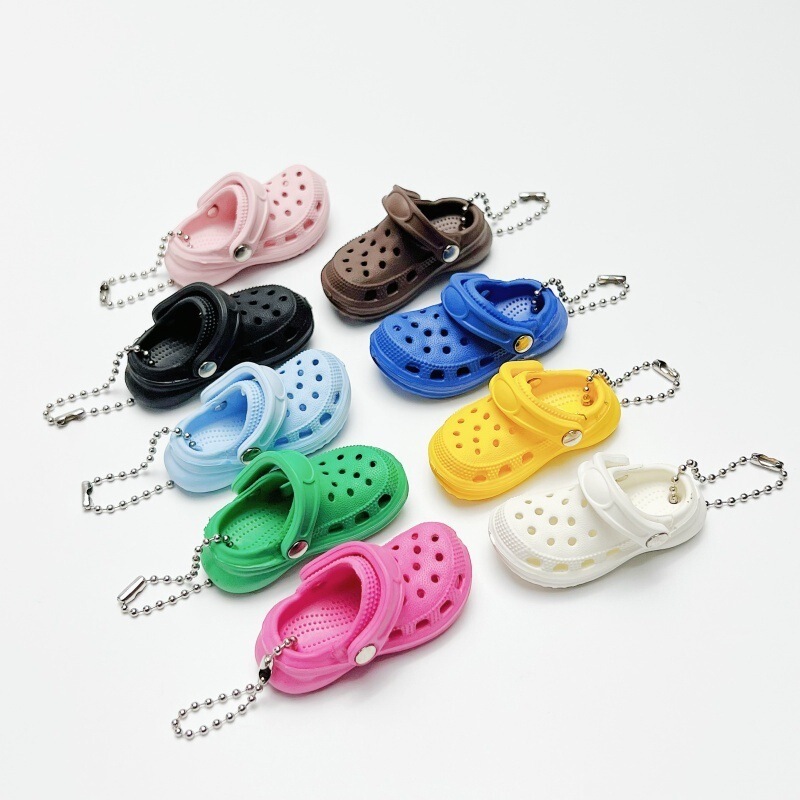 Creative Mini Slipper Pendant, Cute Clog Keychain Charm, Fun and Versatile Small Accessory Pendant