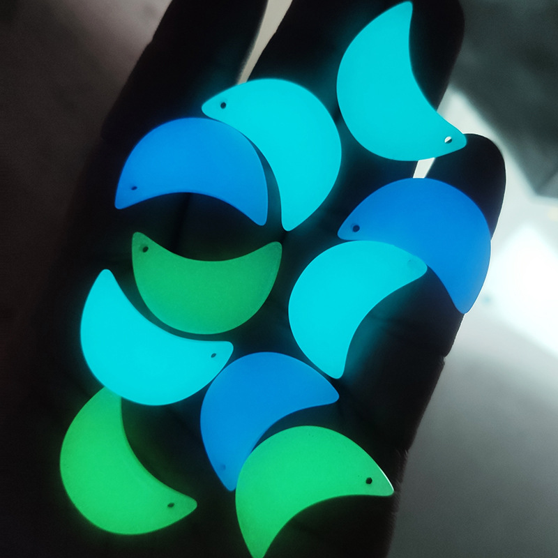 Night -luminous stone moonlight light fluorine pendant crystal…