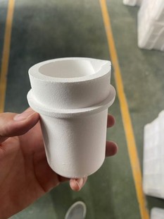 Quartz Gold Melting Cup Platinum Melting Crucible Medium Frequency Sensor Furnace Quartz Crucible Cup High Temperature Resistant Melting Gold, Silver, Copper and Aluminum