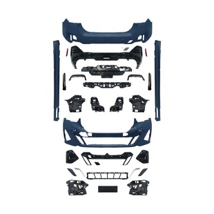 Suitable for Bmw 5 Series Surround G60G68 Modified Mt Sports Front and Rear Bumper Assembly Side Beam Surround Kit