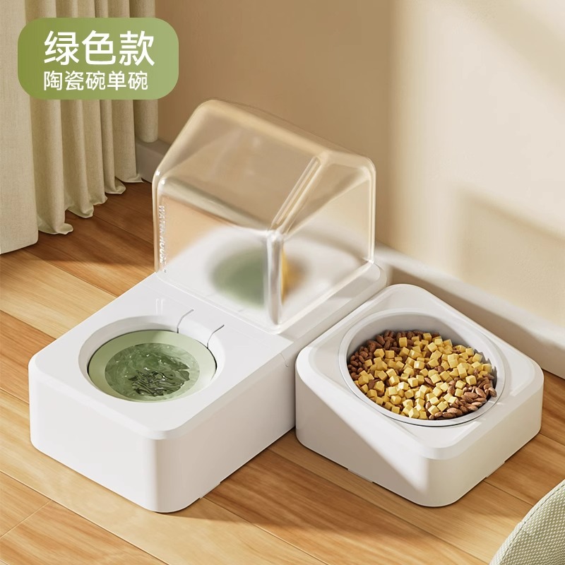 Tacos de cerámica para perros, alimentadores de mascotas, bebedores de agua para perros pequeños y medianos, perros gatos, cuenca para perros, artículos para mascotas, casas de agua, tres tazones