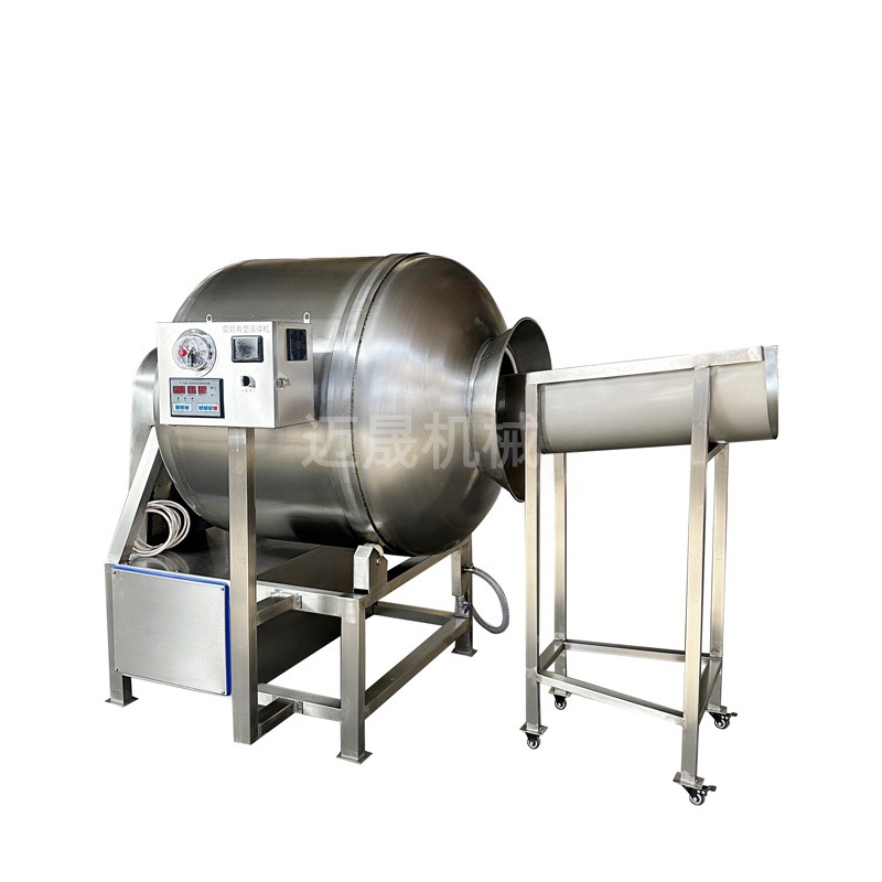 Máquina de laminación de rodillos, mezcladora de bolas de carne de espinilla, mezcladora de mezcladoras, máquina de laminación al vacío 1000L, máquina de laminación al vacío