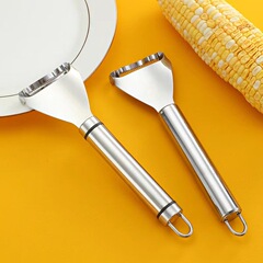 Kitchen corn peeling artifact stainless steel corn peeling household corn peeling manual corn peeler melon and fruit knife