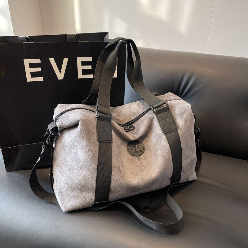 Nueva bolsa de viaje de lana 2024 verano transpirable de gran capacidad bolsa de viaje de negocios bolsa deportiva de ocio bolsa de fitness