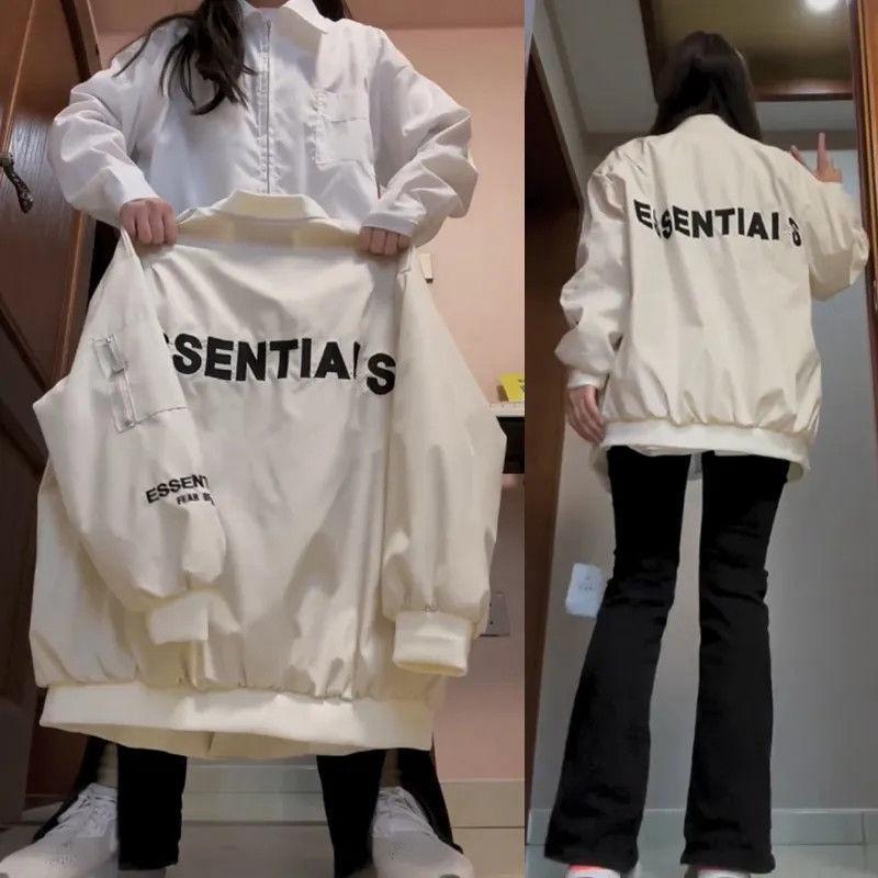 アメリカのレトロなパイロットのジャケットの女性春と秋の韓国版bfのゆるい野球服のファッション|undefined