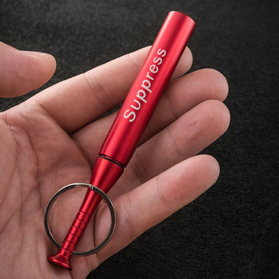 裁纸拆信拆快递通用小刀棒球便携多功能钥匙扣挂件简约饰品欧美风