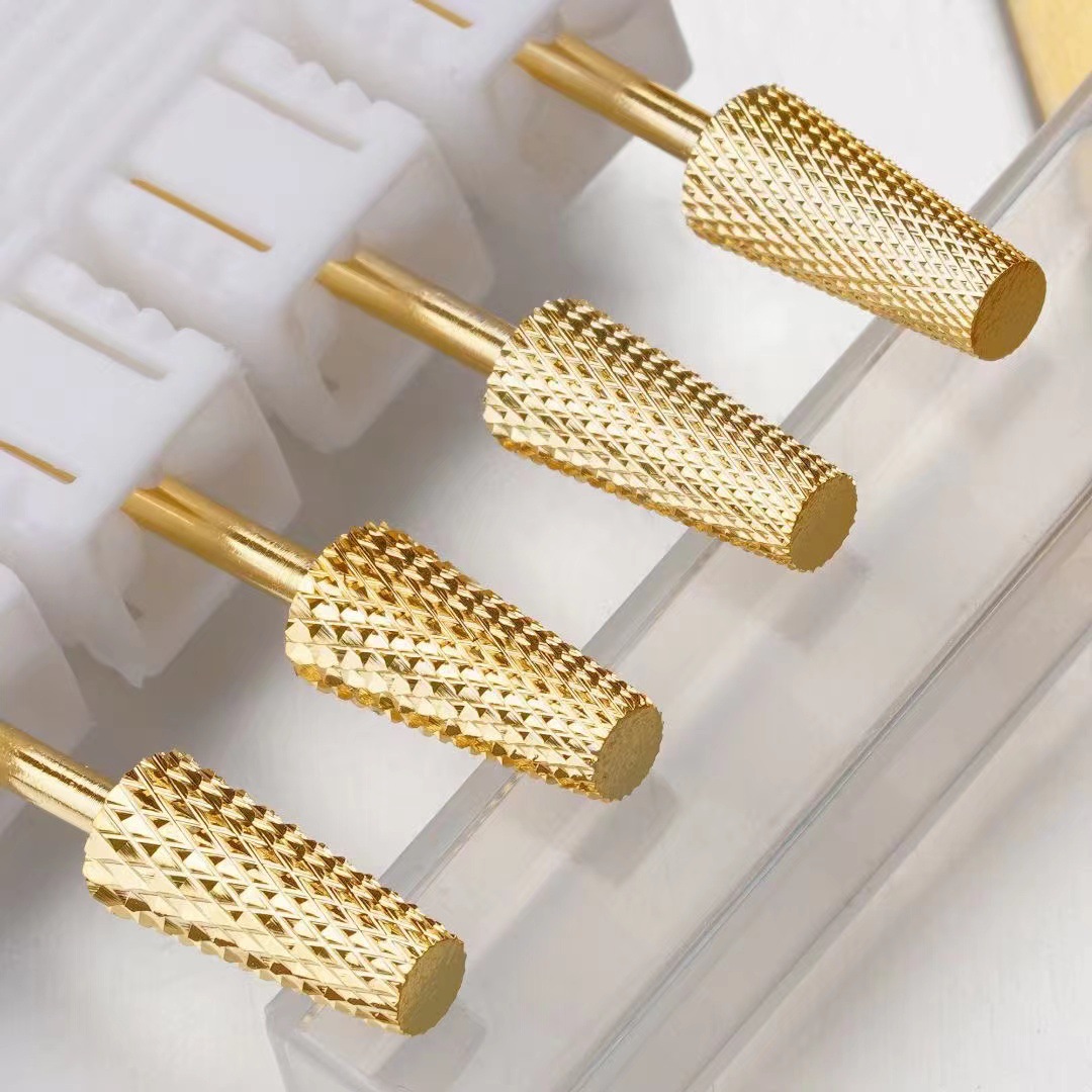 Transfronterizo nuevo clavo de acero de tungsteno cabeza de molienda de acero de tungsteno cónico taladro eléctrico pulido herramienta de eliminación de uñas en stock