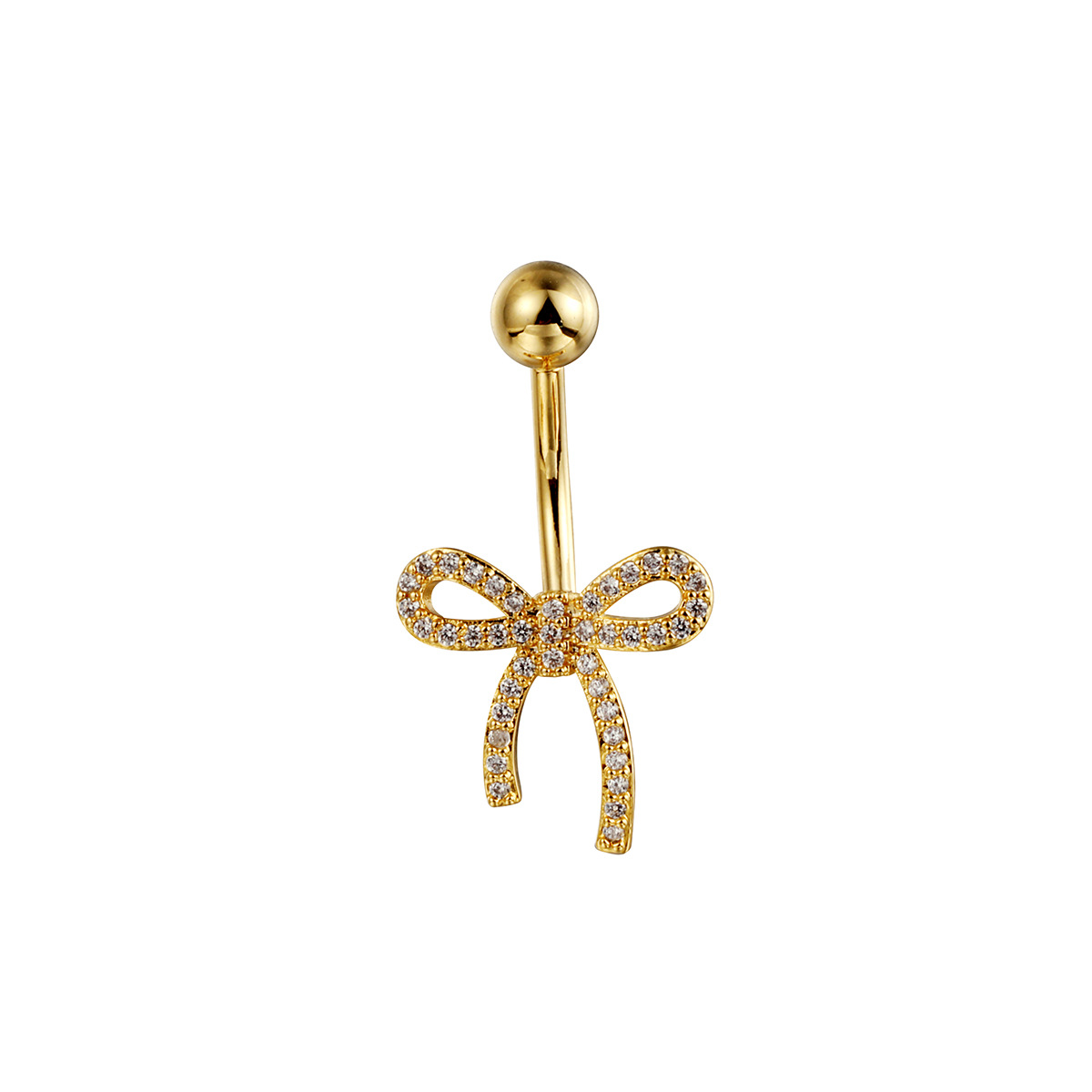 Piercing nombril papillon strass style américain_voghion.com