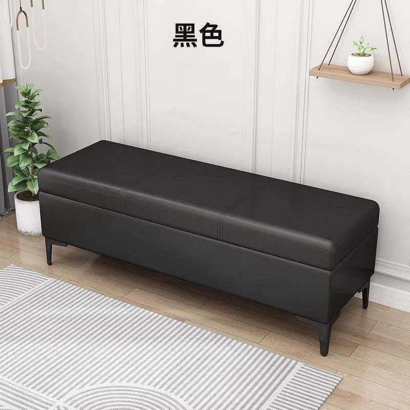 玄関の靴交換スツール、座れる軽くて豪華な収納スツール、衣料品店の長いソファスツール、ベッドエンド収納スツール|undefined