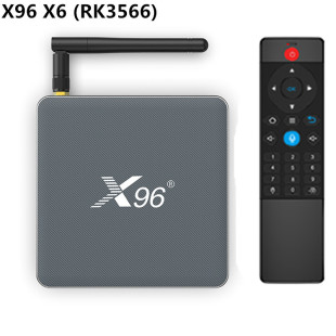 X96 X6 Android 11 rk3566 8g/128G smart voice set top box dual band WiFi Bluetooth