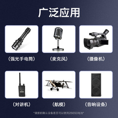 Delip 26650 rechargeable 3.7V lithium-ion battery for electric toy flashlight