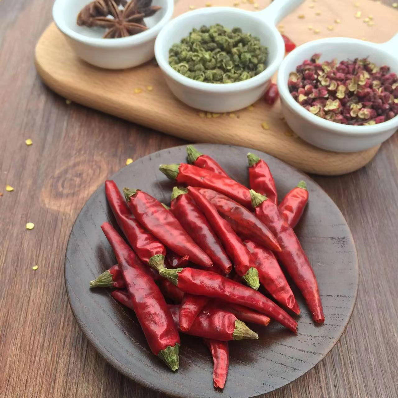 Chaotian pepper dried chili pepper wholesale stir-fry hot pot ingredients bagged household dried chili pepper