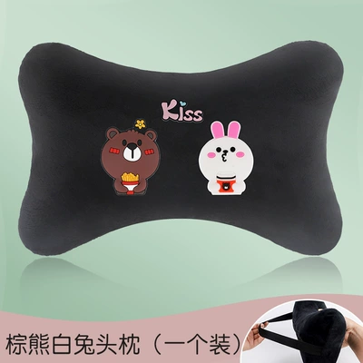 Headrest – Neck Support Pillow - headrest-bear-rabbit-single-pack