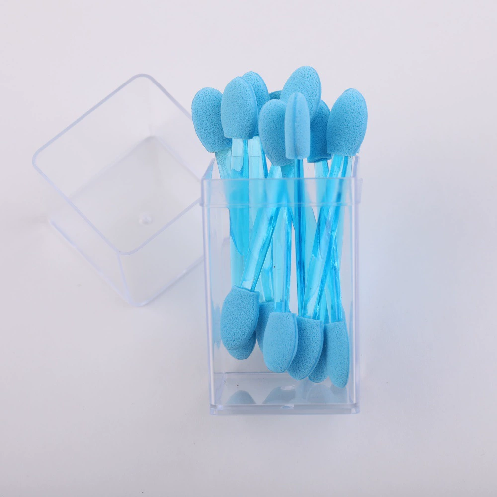 Двусторонняя кисть для теней, PVC, для маникюра и контуринга