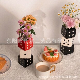 �羳���I���ӻ��廨ƿ�Ҿ��b�Ʒ�r�кڰ׺ڼt��ɫ