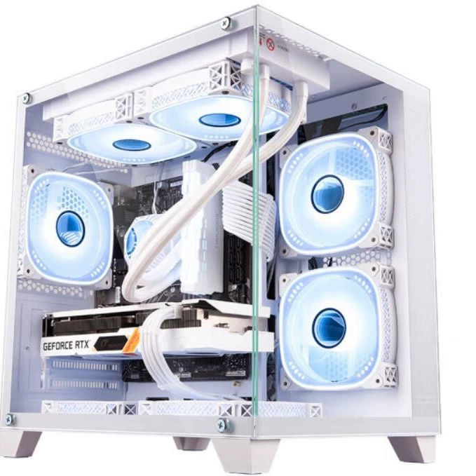 Gaming PC (Core 4060 e) single host — optional 24/27/32" LCD full set packages
