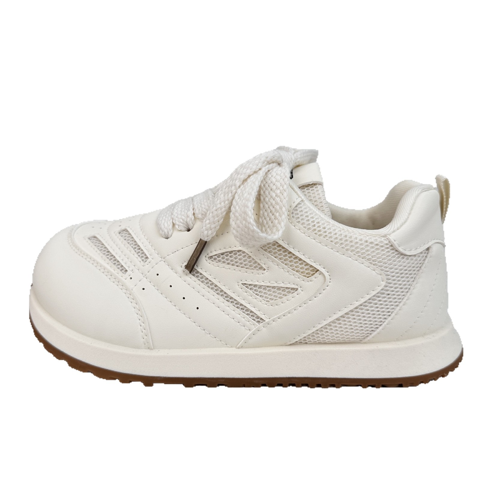 Zapatos de skate Yuanbo para mujeres 2025, verano nuevo nicho transpirable, zapatos chicos, zapatos casuales con suela gruesa, zapatos blancos pequeños