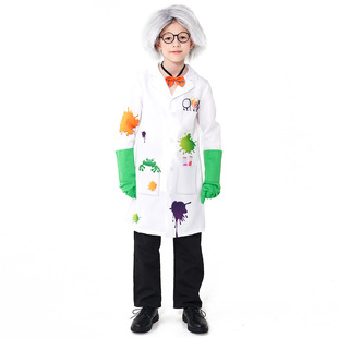 Cross-border supply crazy Frankenstein laboratory scientist work clothes children play house professional performance clothes