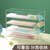Japanese plastic storage box, table storage system, stationery, classification