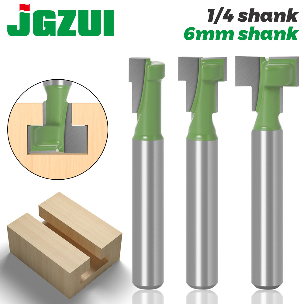6.35 inch 6mm 1/4 inch lock hole keyhole frame hanging hole gong knife edge trim machine woodworking milling cutter