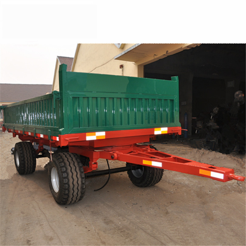 农用拖车 牵引车 工具车 8吨农用宽体轮胎拖车 拖拉机拖斗车