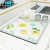 Light extravagance kitchen mesa Leachate Bowl Drying Pad Absorbent pads household table Insulation pad Manufactor wholesale