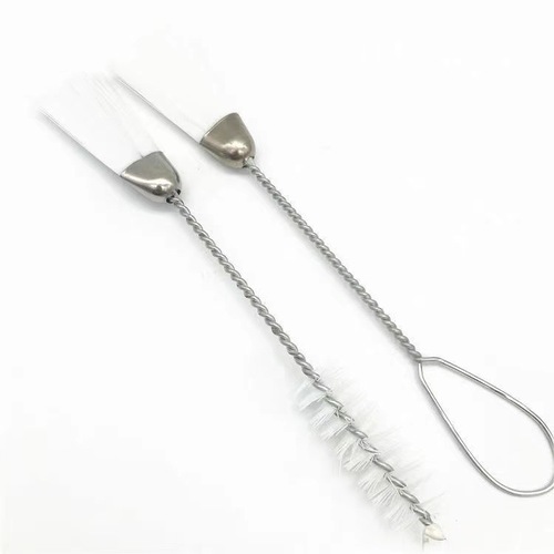 Sewing machine cleaning brush, computer cleaning brush, mechanical internal dust removal brush, double-headed small brush