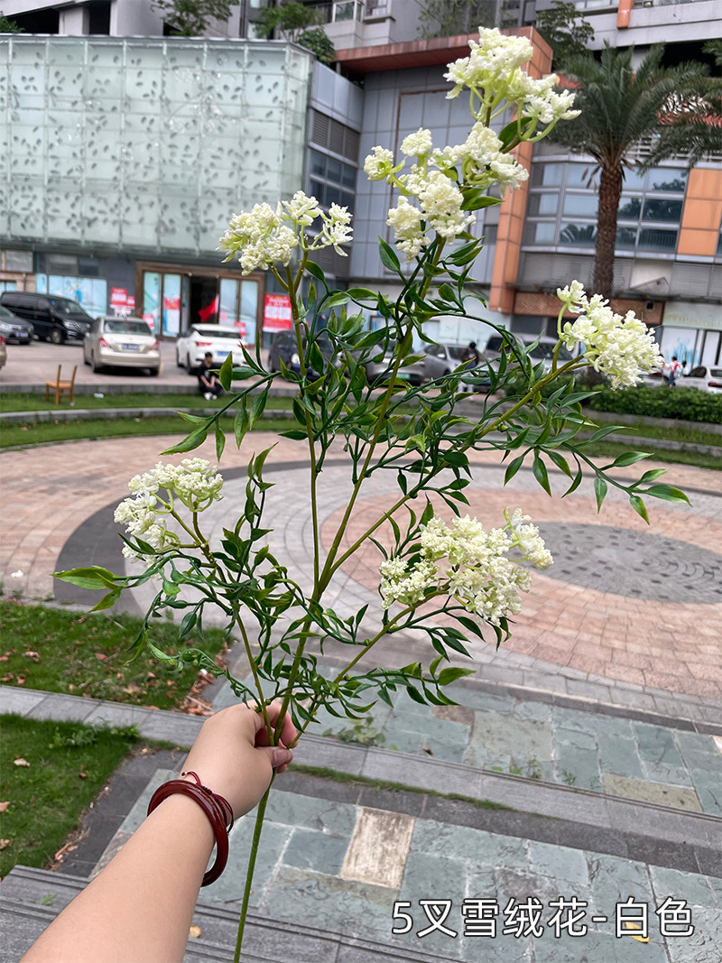 Boda blanca FÁBRICA DE FLORES ARTIFICIALES Línea Blanca Flor flor flotante boda camino plomo Fondo decoración flor falsa al por mayor