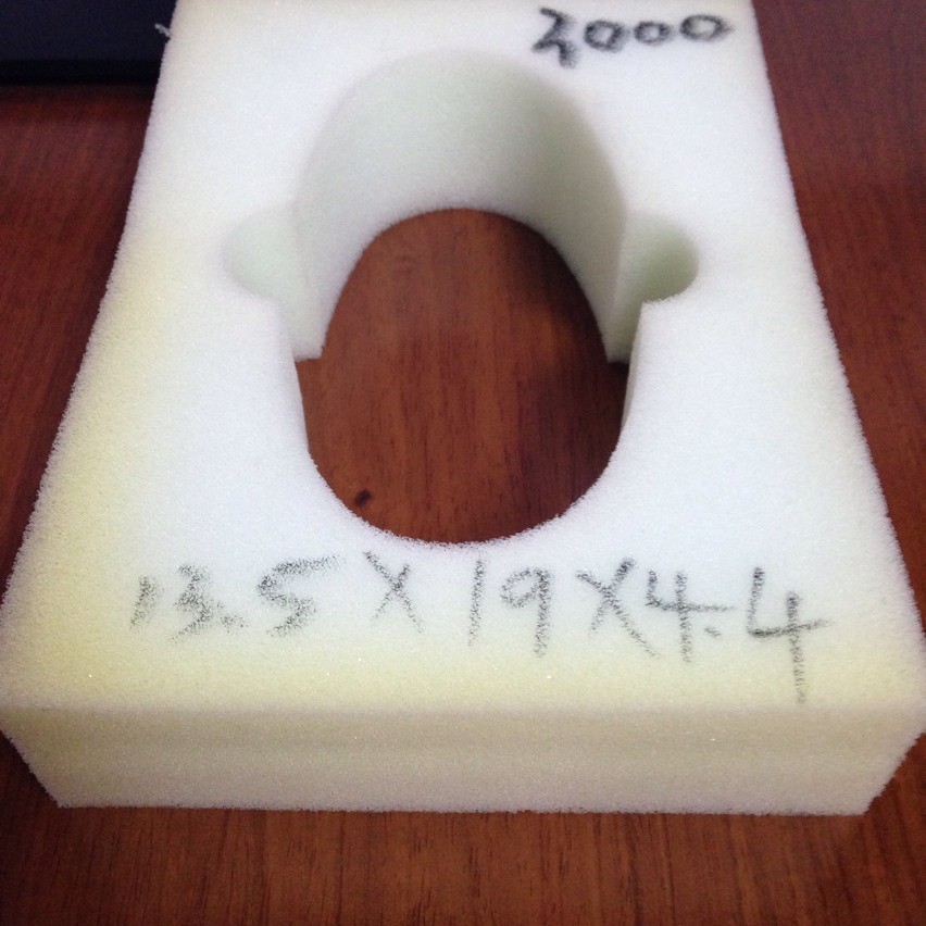 白色加密25kg电子棉包装内衬批发批量PU包装黑色海棉普通款内支撑