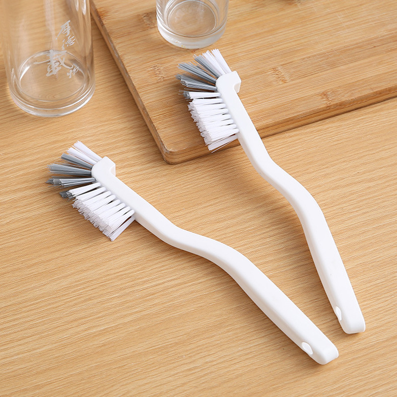Japanese-style elbow brush long handle lobster brush cleaning brush kitchen sink no dead angle groove cup multifunctional cleaning brush