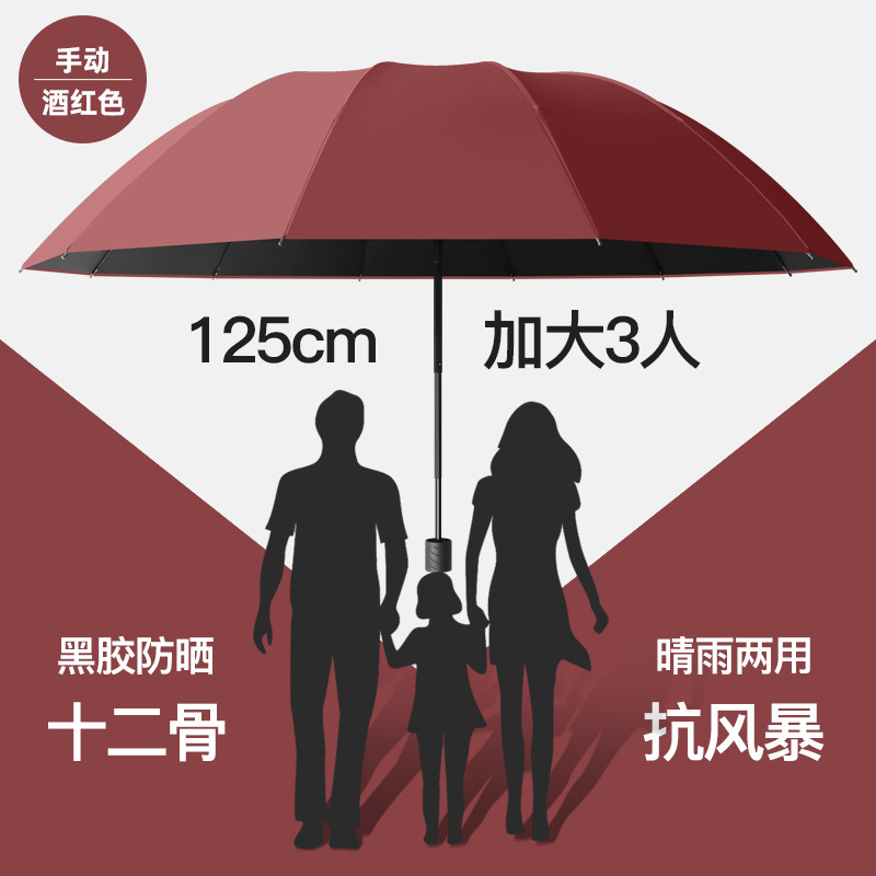 24本骨全自動折りたたみ傘、高級晴雨兼用日よけ・UVカット折りたたみ傘、男女兼用|undefined