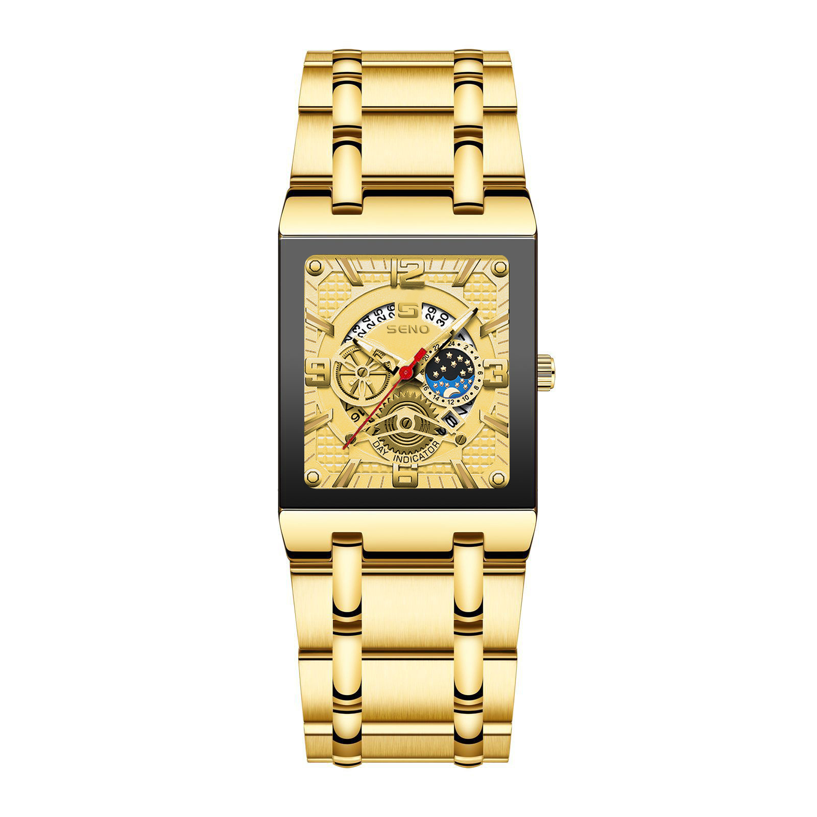 Orologi da uomo, piccoli orologi quadrati, orologi da uomo luminosi, orologi in lega, orologi da uomo, orologi al quarzo cavi_voghion.com