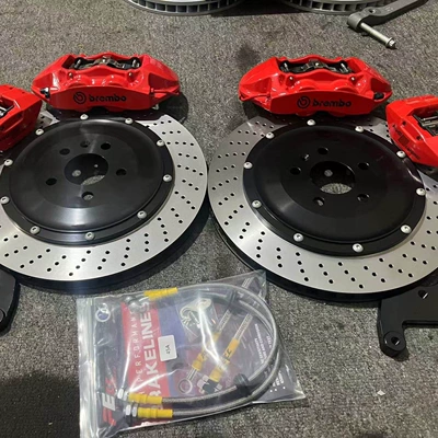 Piston Set: Brake caliper cover - brembo-gt4-dual-calipers-rear-wheel-four-piston-front-wheel-pair