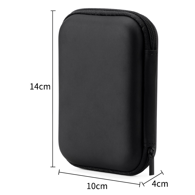 Eva ヘッドフォンバッグモバイルハードドライブバッグデータケーブル包装箱 2.5inch 収納袋 Bluetooth ヘッドセットジッパーバッグ|undefined