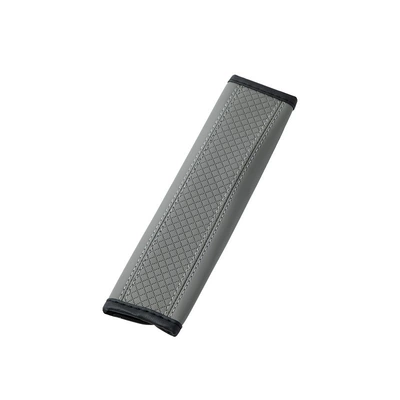 Seat belt shoulder pad: Car Leather Embossed Seat Belt