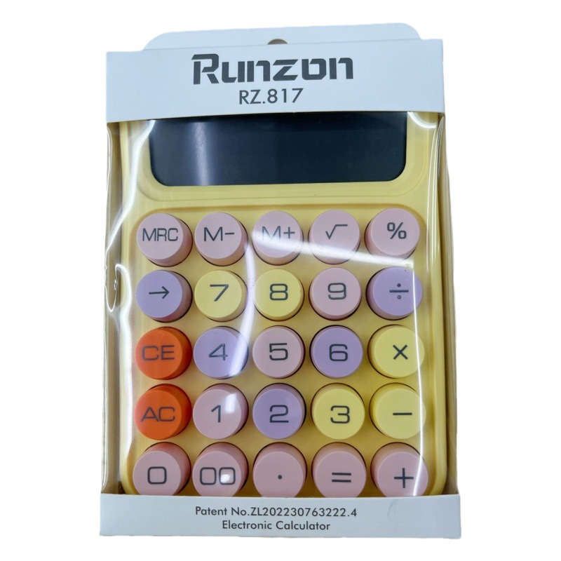 Calculadora de dopamina Estudiante lindo estilo ins pequeño modelo de botón mecánico de oficina aprobado por fabricante de computadoras