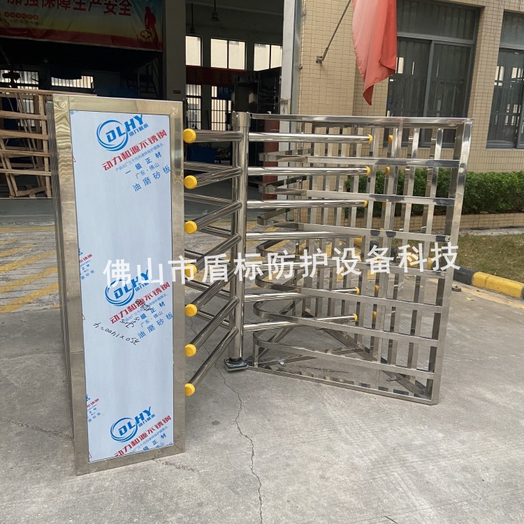 人行通道闸 手动半高转闸门 景区只进不进旋转手动栅栏门半高转闸